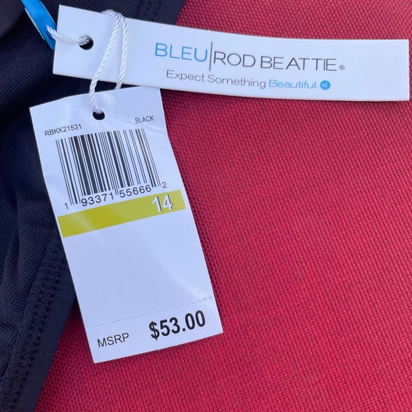 BLEU/ROD BEATTIE black bathing suit bottoms NWT - Picture 3 of 7
